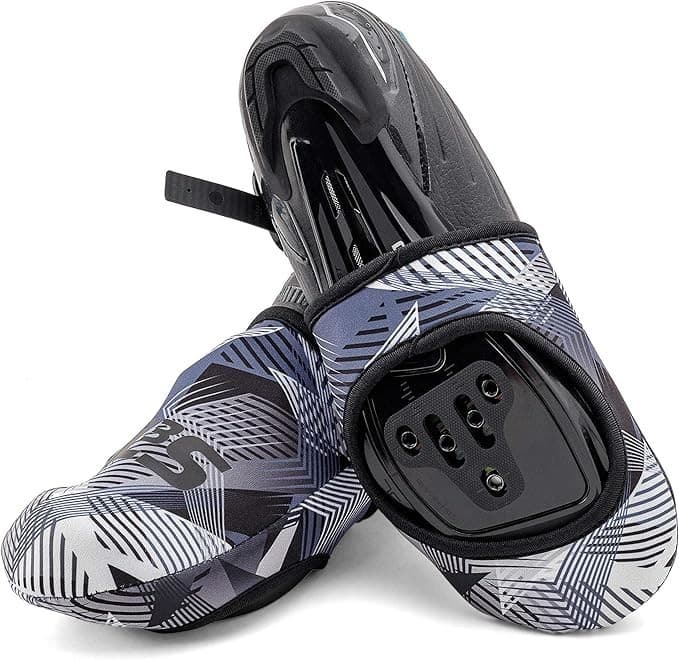 SLS3 Cycling Shoes Covers Thermal Shoes Toe Cover Windproof Half Shoecovers - Thumbnail 3