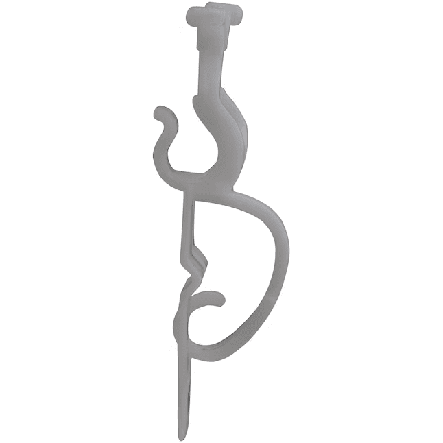 Universal Light Clips – Heavy Duty Roof/Gutter Mount – C7 C9 Rope Mini - 100ct - Thumbnail 4