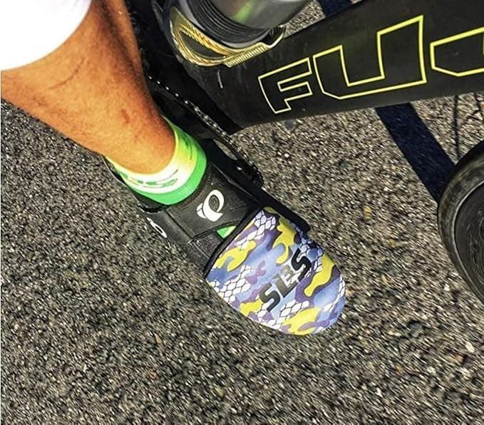 SLS3 Cycling Shoes Covers Thermal Shoes Toe Cover Windproof Half Shoecovers - Thumbnail 6