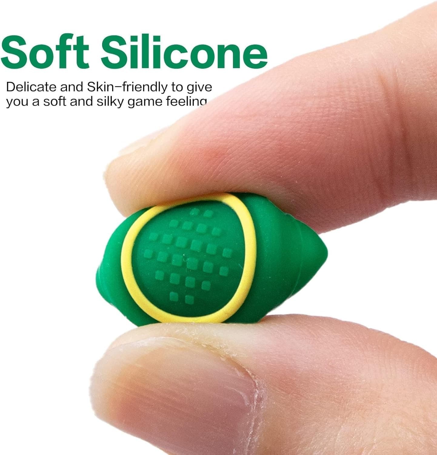 Switch Thumb Grips Zelda Tears of the Kingdom Edition Green Yellow - Thumbnail 4