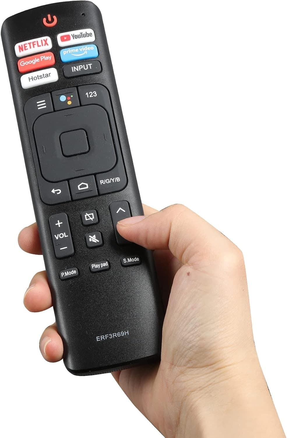 Universal IR Remote Control for Sharp Hisense Android Smart TV Replacement - Thumbnail 2