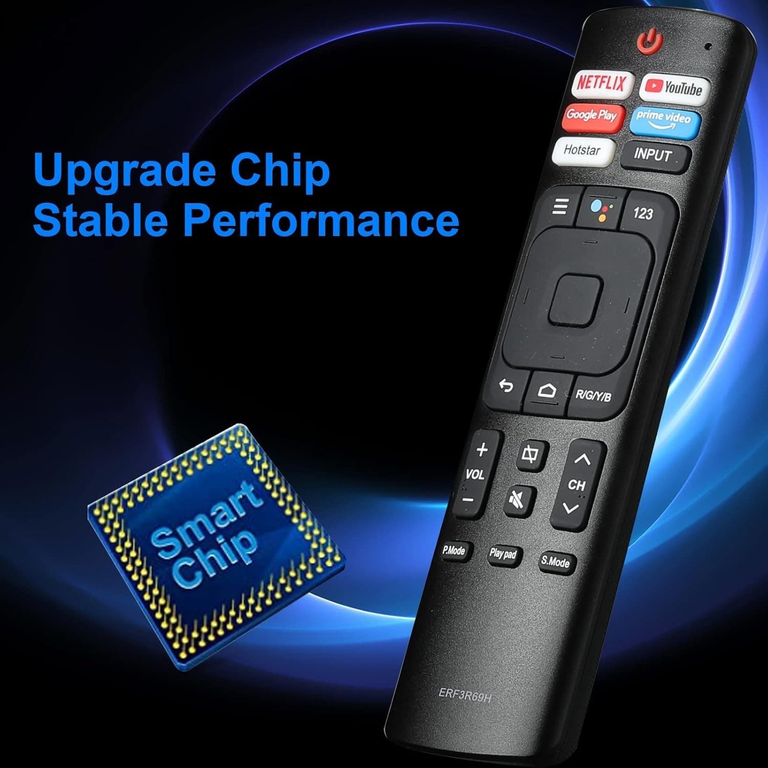 Universal IR Remote Control for Sharp Hisense Android Smart TV Replacement - Thumbnail 4