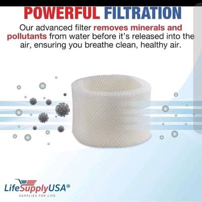 3-Pk Replacement Humidifier Wick Filter E | Fits Honeywell QuietCare HCM, HC, HW - Thumbnail 2