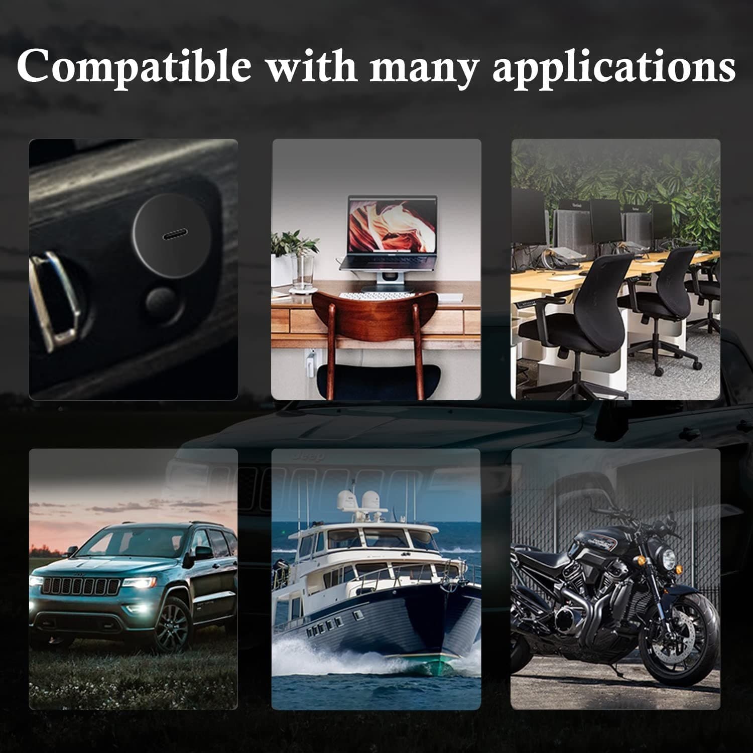 USB-C 3.1 Panel Mount Cable – BATIGE 3ft Extension – Car/Boat/Motorcycle/Truck - Thumbnail 5