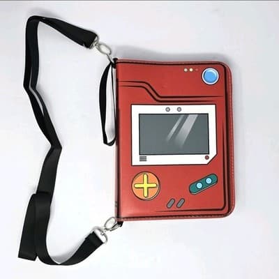 Trading Card Binder – 400 Capacity – Zipper + Strap – 4 Pocket – Fits Most Cards