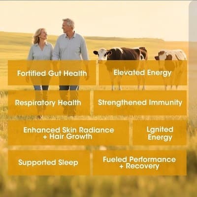 Colostrum Powder 1500mg 60 Gummies for Gut Health, Immunity, Cognitive Broost - Thumbnail 7