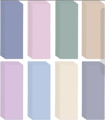 48 Library Shelf Dividers + Stickers | Classroom Book Organizers | Color-Coded