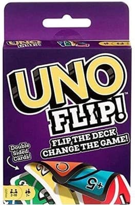 2 Packs of UNO Classic & UNO Flip Card Game – Family Fun - 2-10 Players Ages 7Y+ - Thumbnail 7