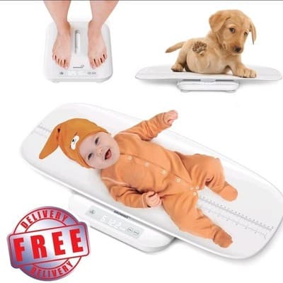 GROWNSY Baby Scale – 330lb Capacity – LED Display - Accurate & Portable