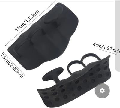 Weight Lifting Grips – Anti-Slip Silicone Palm Pads – Lightweight & Durable -NEW - Thumbnail 2