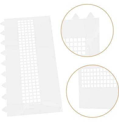 Plastic Moss Pole for Plants Climbing Support Interlocking 3Pcs 1ftx2ft - Thumbnail 2