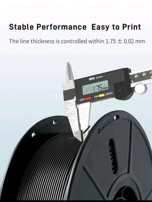 1KG Keleidi Silk Dual Color PLA 1.75mm | Red Black | New Box Opened - Thumbnail 3