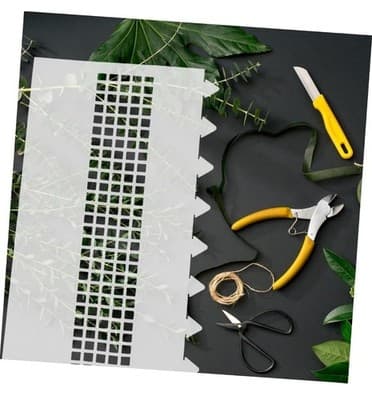 Plastic Moss Pole for Plants Climbing Support Interlocking 3Pcs 1ftx2ft - Thumbnail 4