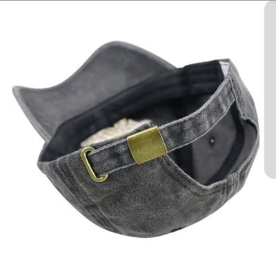 Coolest Turkey in Town Retro Baseball Cap Women Men Gray Denim - Thumbnail 4