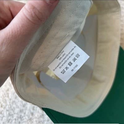 PICKLEBALL HAT White & Green Fraser Sterling Sport Adjustable Baseball Cap - Thumbnail 6