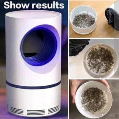 Usb Electric Led Fruit Fly Trap Lamp Light Indoor Lamps - White - Thumbnail 4