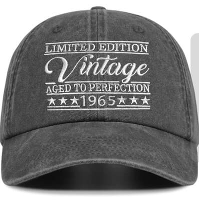 61st Birthday Gifts for Him Her, Unique Ideal Gifts Cap Men Women, Vintage 1965