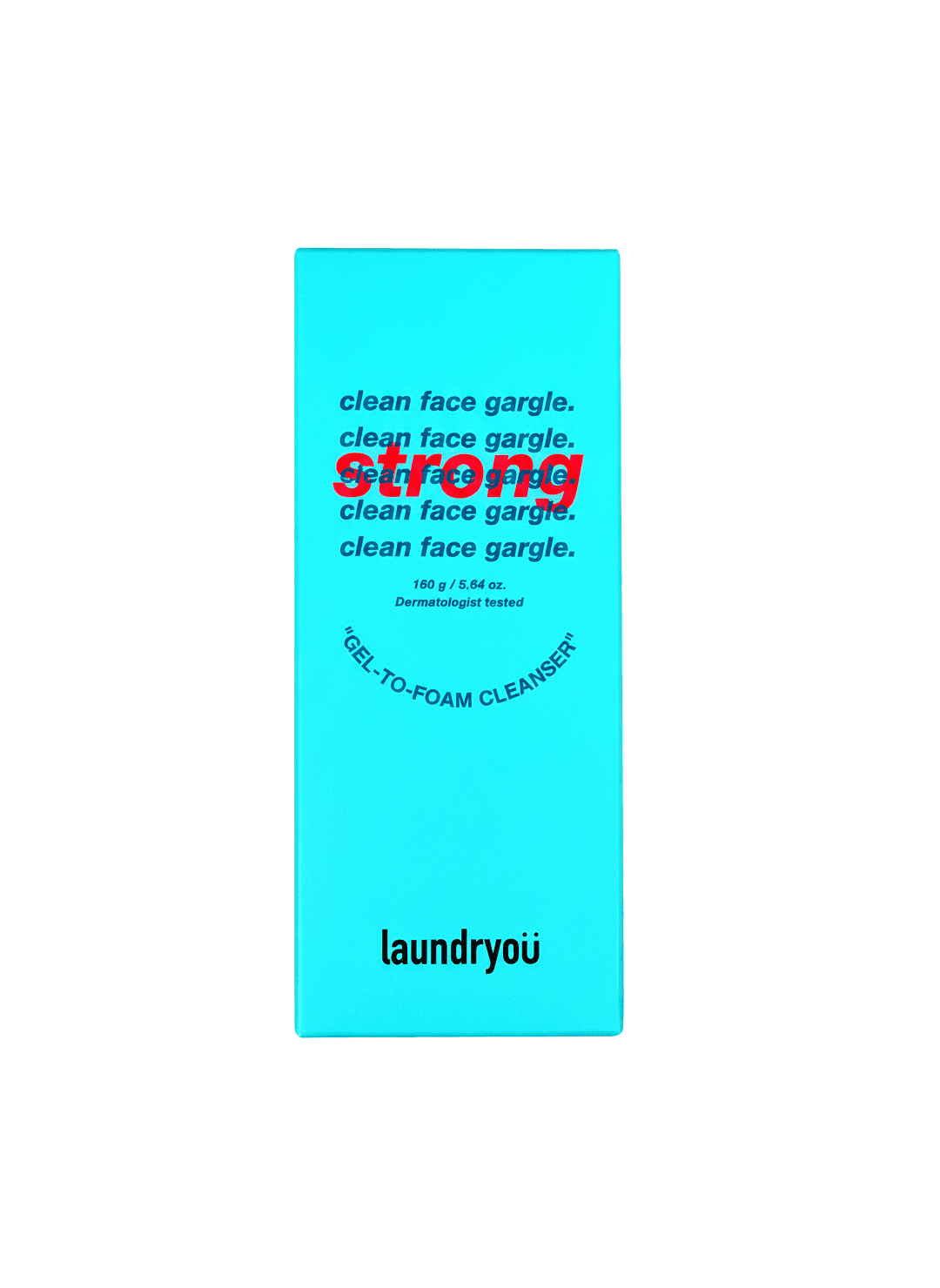 Laundryou Gel-to-Foam Cleanser 160g Dermatologist Tested