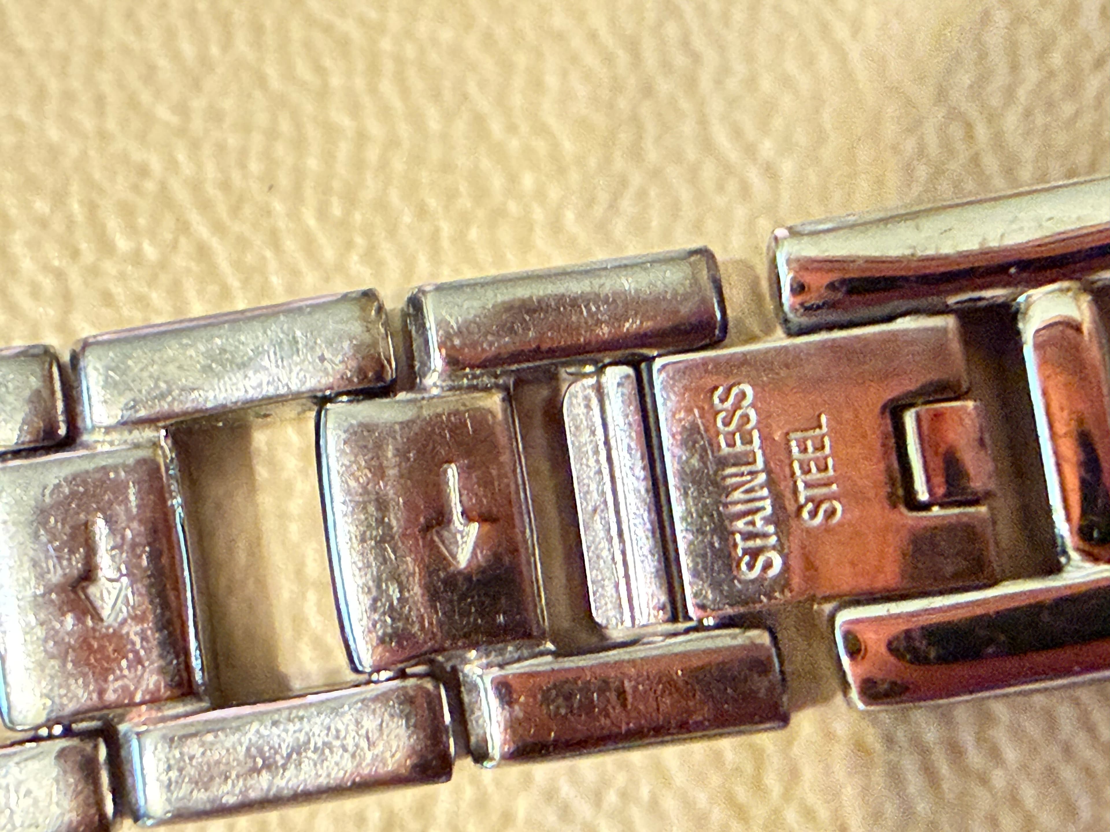 Fossil F2 Womens Quartz Watch Pink Dial Stainless Steel Bracelet ES-9200 Ladies - Thumbnail 4