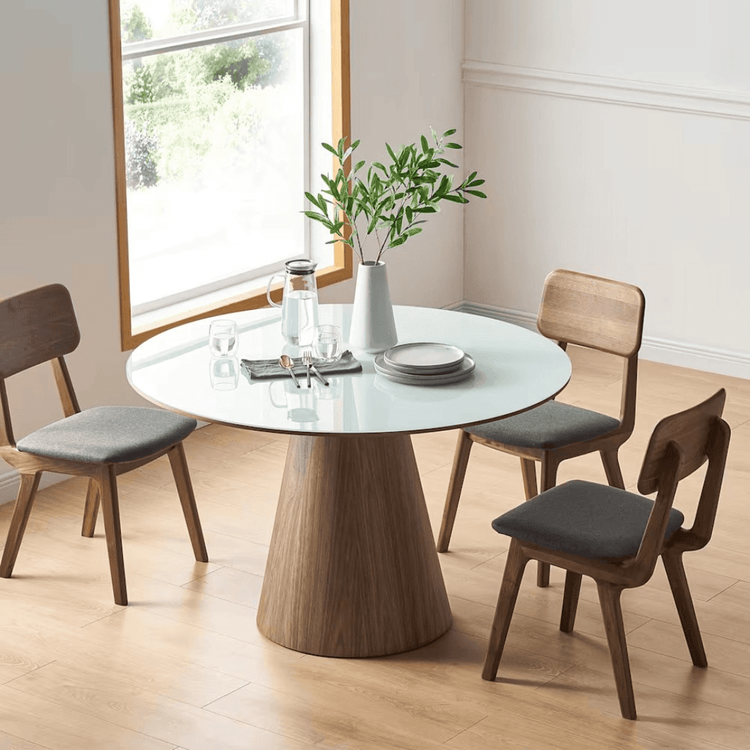Castlery Theo Round Dining Table - Image 1
