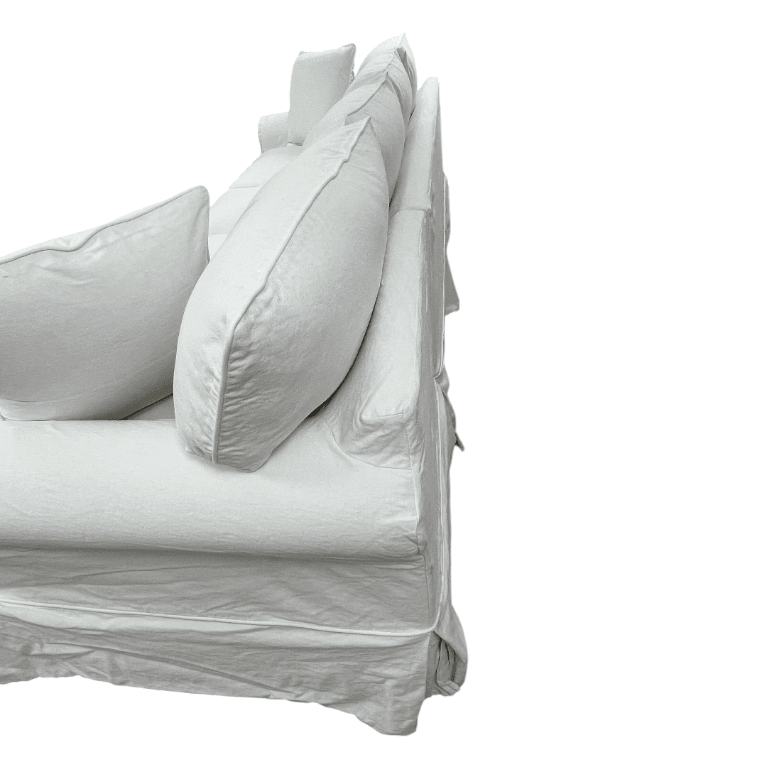 Birch Lane Amari Slipcovered Sectional with Sleeper Sofa - Thumbnail 12