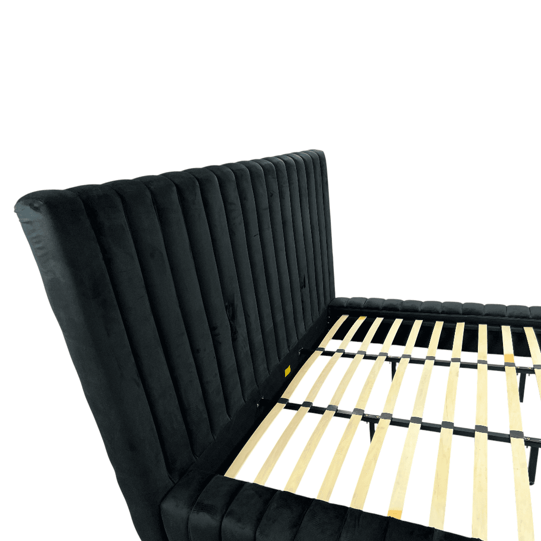 Everly Quinn Kaydence Velvet Platform Bed - Thumbnail 8