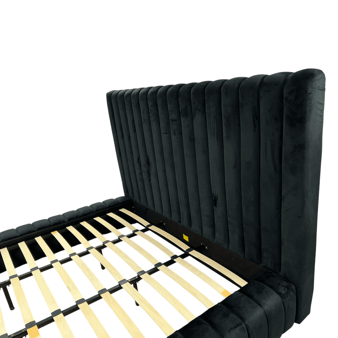 Everly Quinn Kaydence Velvet Platform Bed - Thumbnail 9