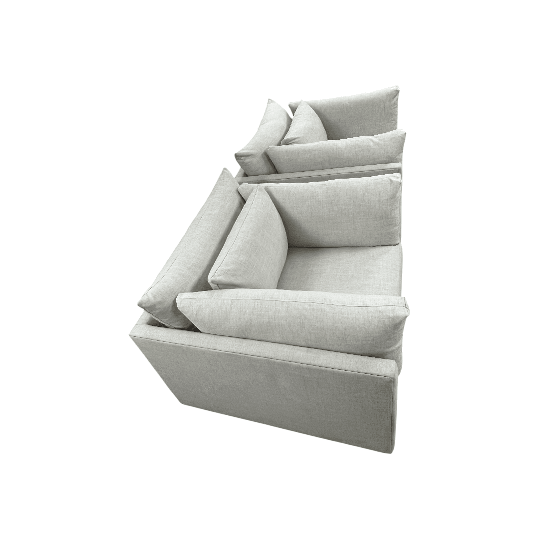 Classic Home Audrey Upholstered Swivel Armchair Set of 2 - Thumbnail 7