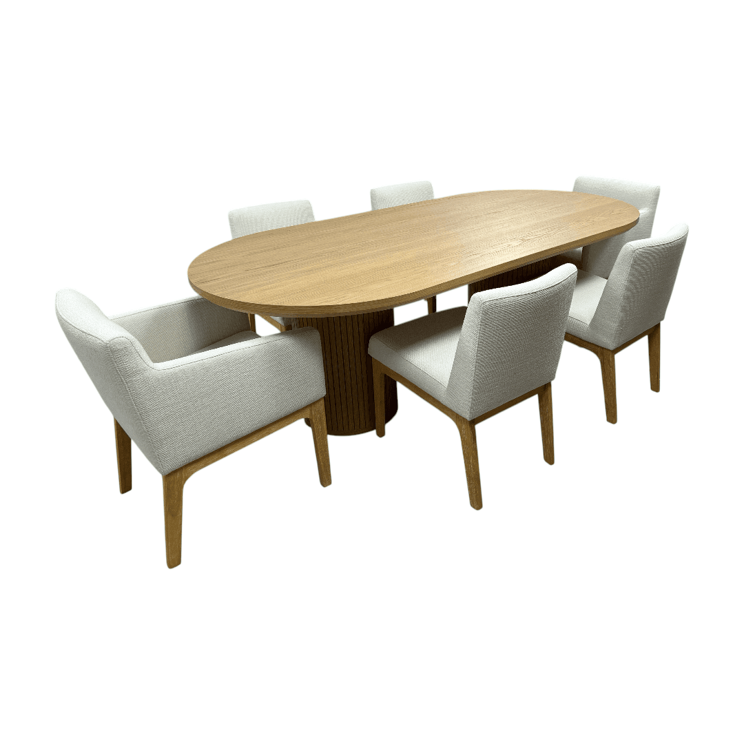 Castlery Harper Dining Table With Elliot Chair Set - Thumbnail 5