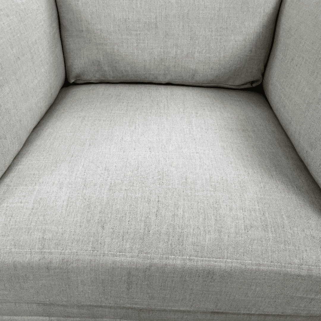 Classic Home Audrey Upholstered Swivel Armchair Set of 2 - Thumbnail 11