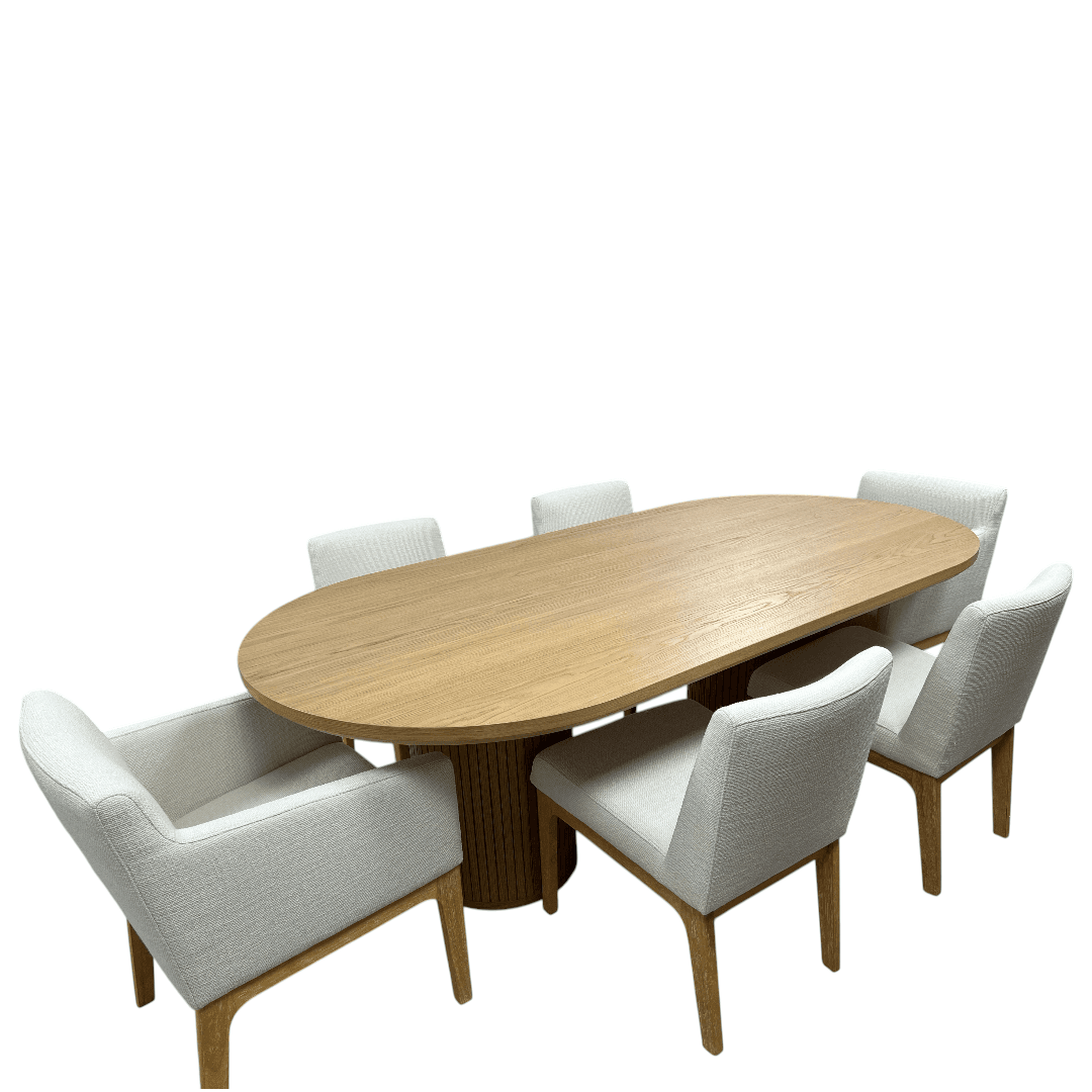 Castlery Harper Dining Table With Elliot Chair Set - Thumbnail 6