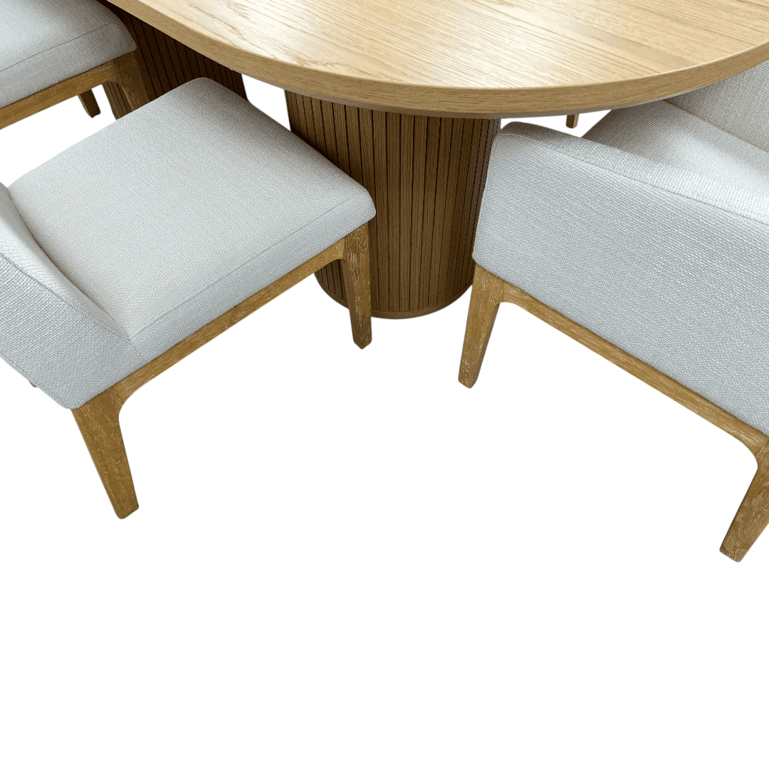 Castlery Harper Dining Table With Elliot Chair Set - Thumbnail 10