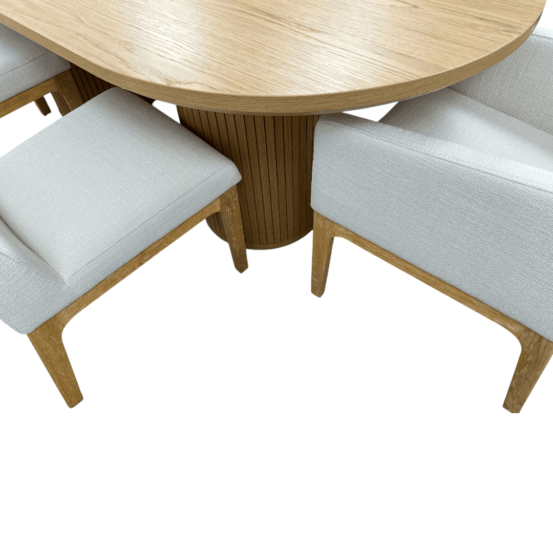 Castlery Harper Dining Table With Elliot Chair Set - Thumbnail 11