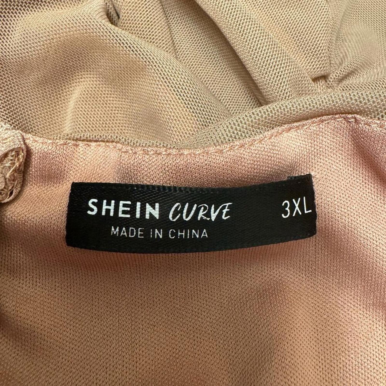 SHEIN Pink Ruched Mini Dress - Thumbnail 4