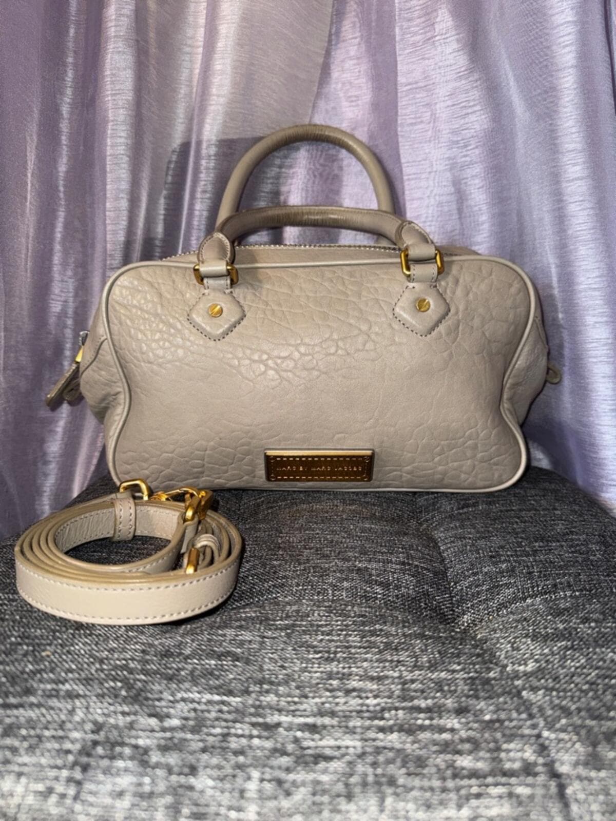 Marc by Marc Jacobs Valentina Leather Shoulder Bag - Image 1