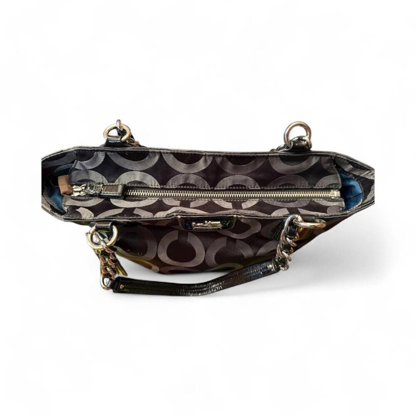 Coach Madison Signature Sateen Tote bag - Thumbnail 7