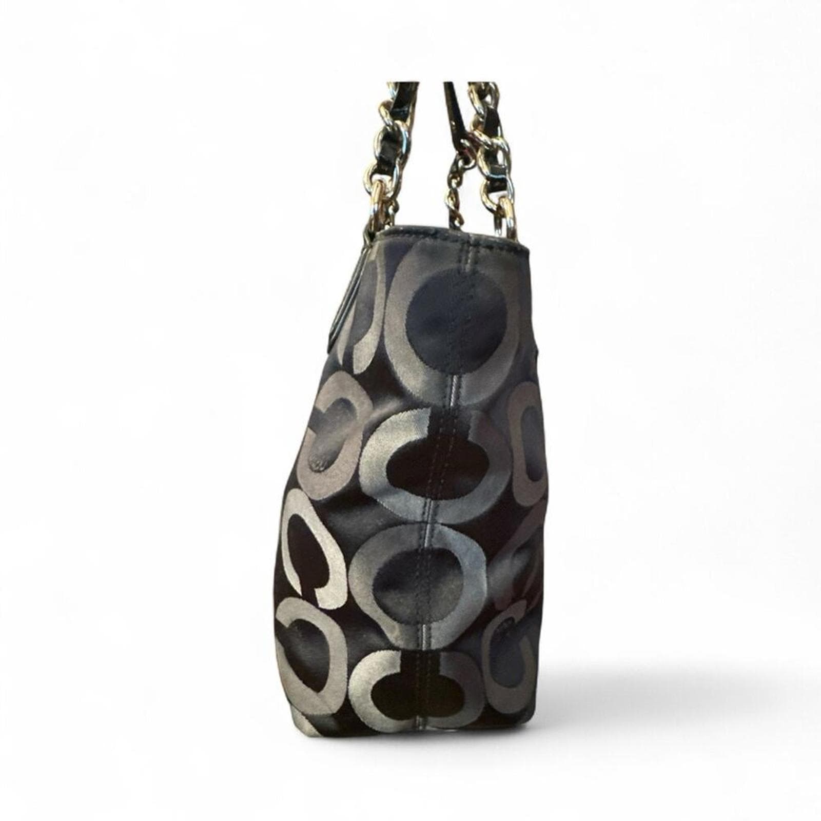 Coach Madison Signature Sateen Tote bag - Thumbnail 4