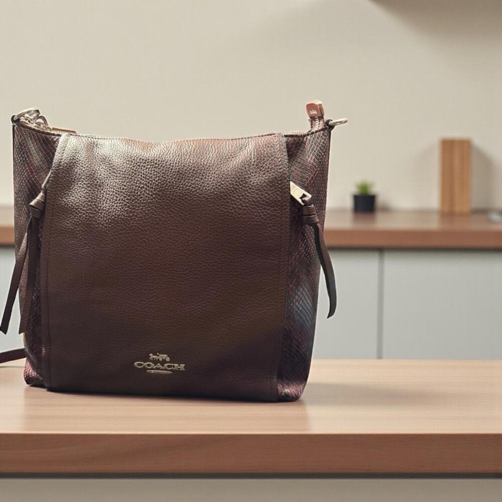 Coach 6484 Marlon Hobo Shoulder Crossbody Bag - Image 1