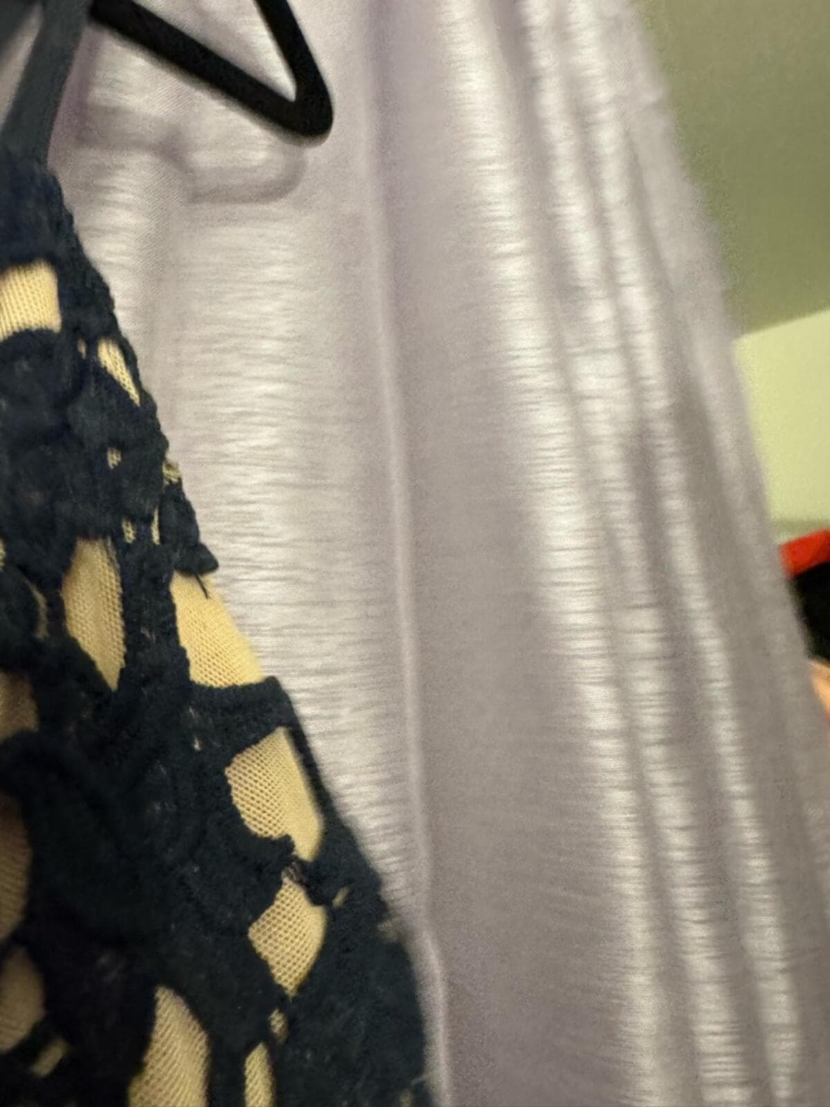 City Chic Navy Lace Midi Dress with Nude Lining - Thumbnail 5