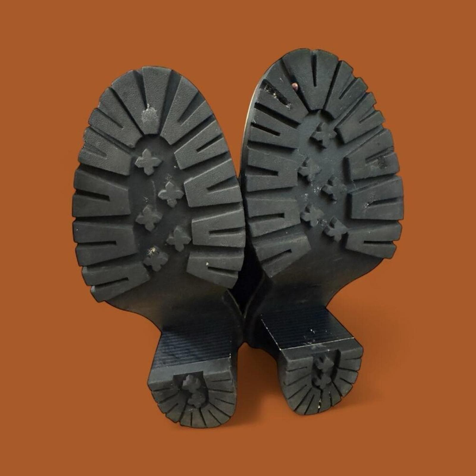 a new day Black and Tan Combat Boots - Thumbnail 5