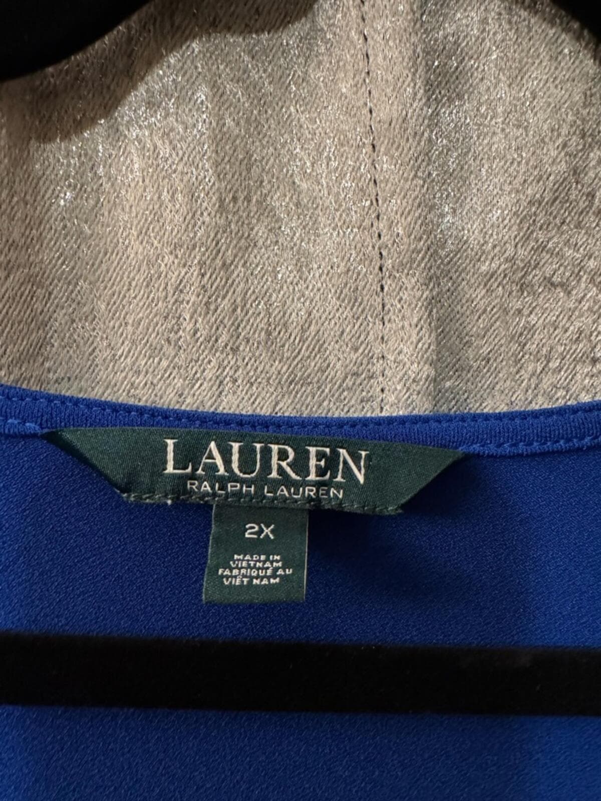 Ralph Lauren Cobalt Blue Sleeveless Jumpsuit - Thumbnail 4