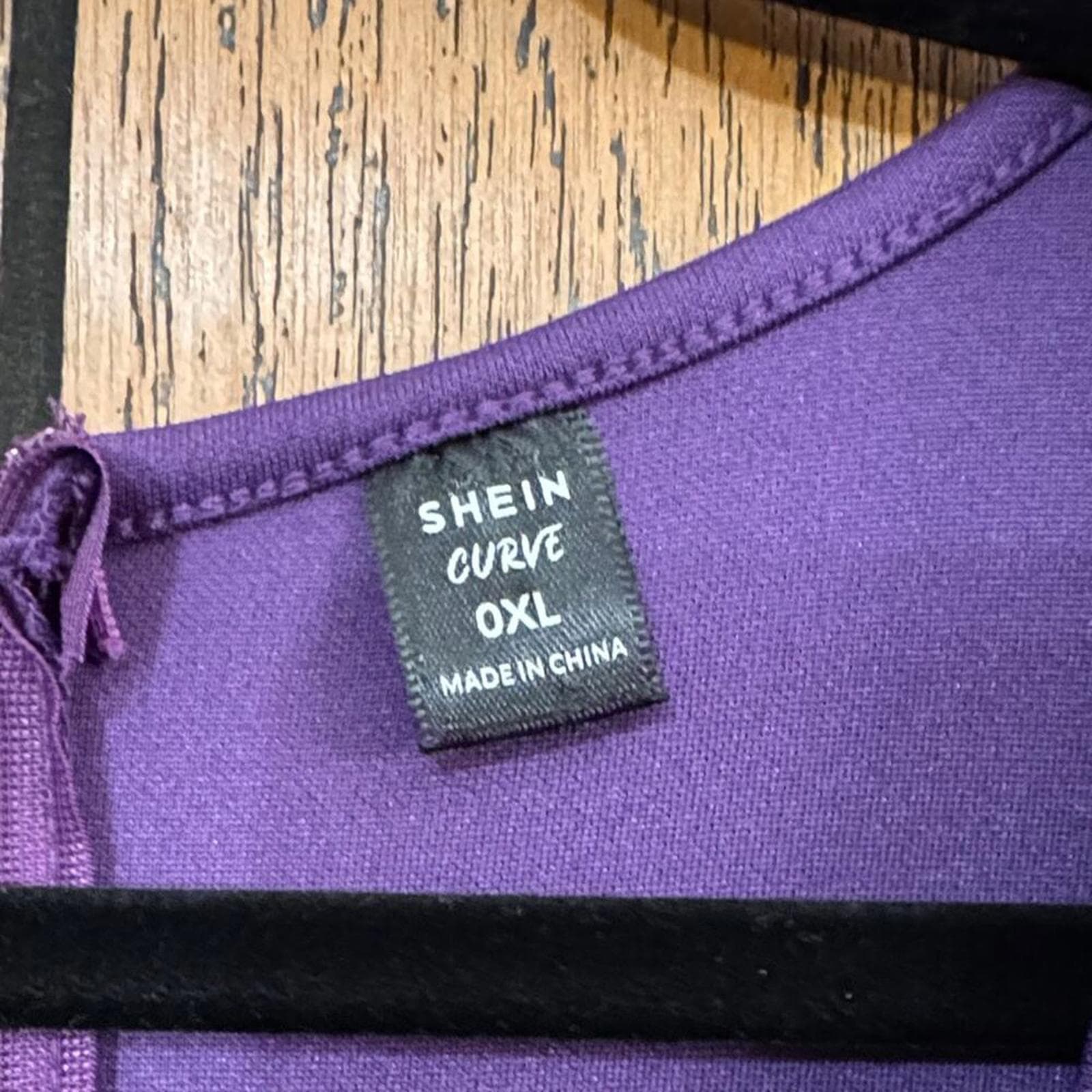 SHEIN Purple Midi Dress - Thumbnail 3