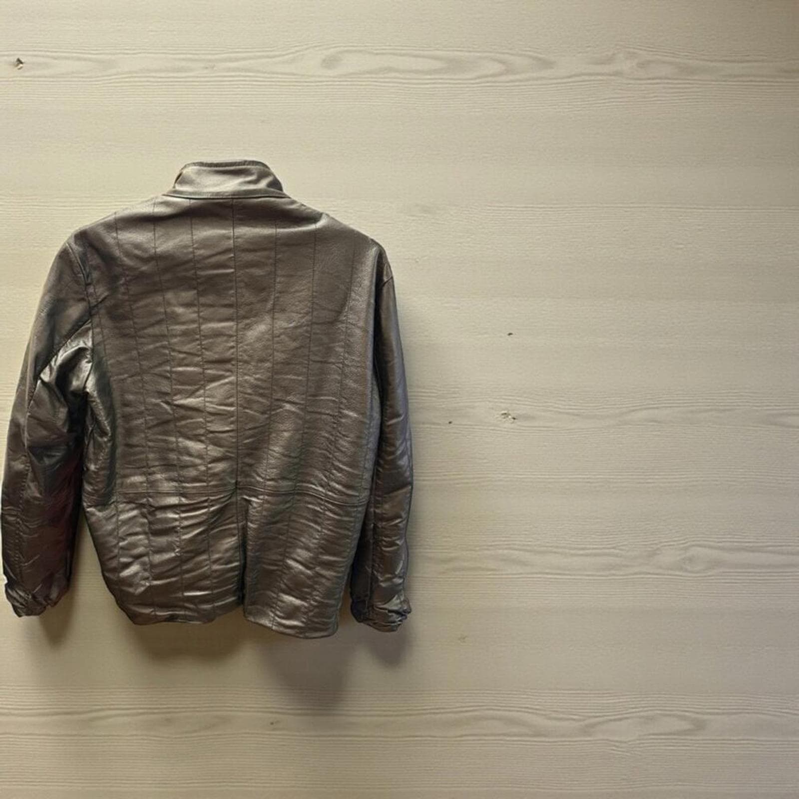 Elegant Black Ruched Bomber Jacket - Thumbnail 3