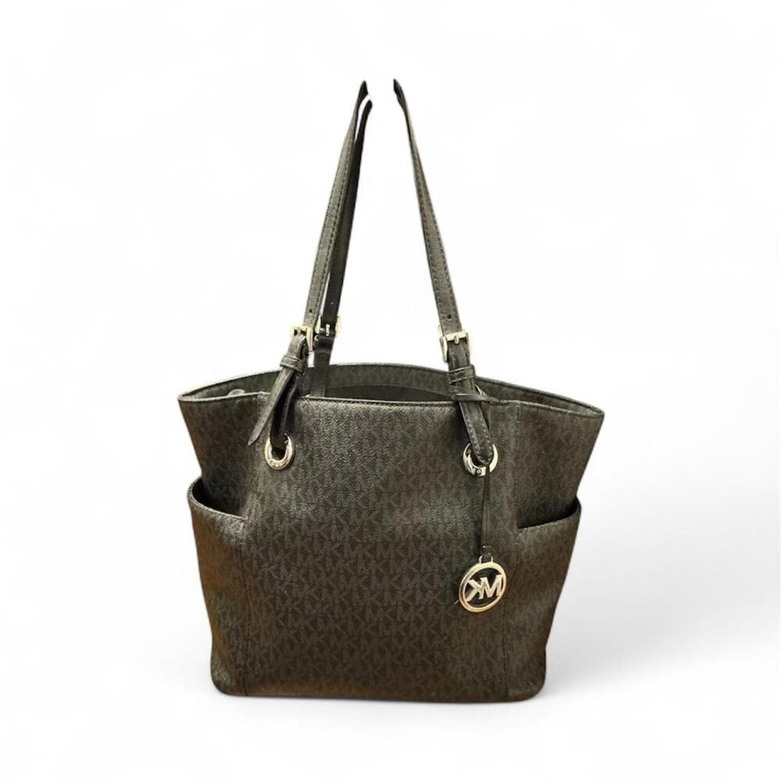 Michael Kors Mk Logo East/West Signature Tote - Image 1