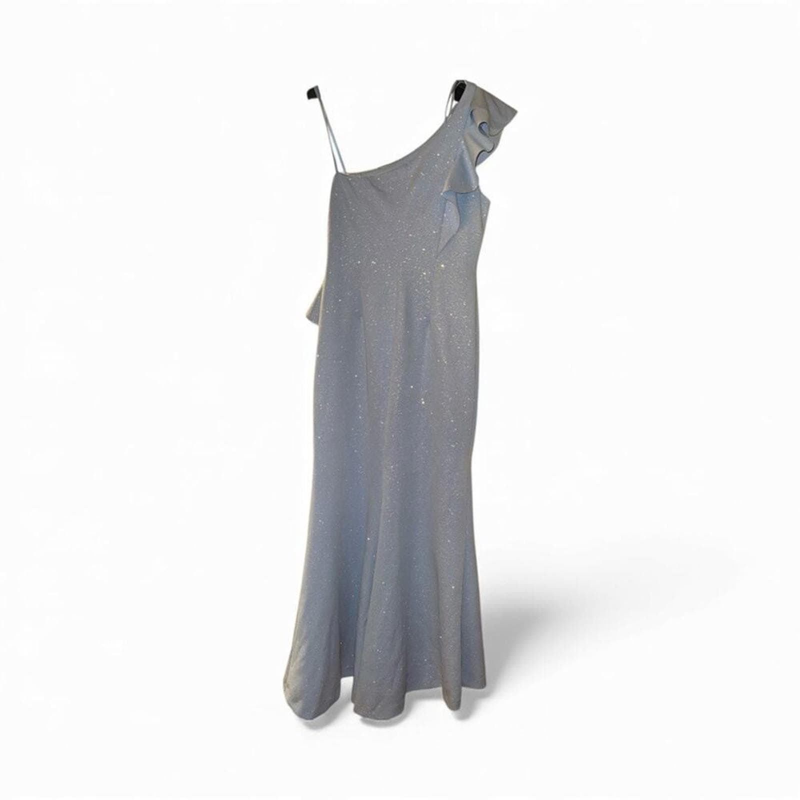 Jessica Howard One-Shoulder light blue Dress - Thumbnail 3