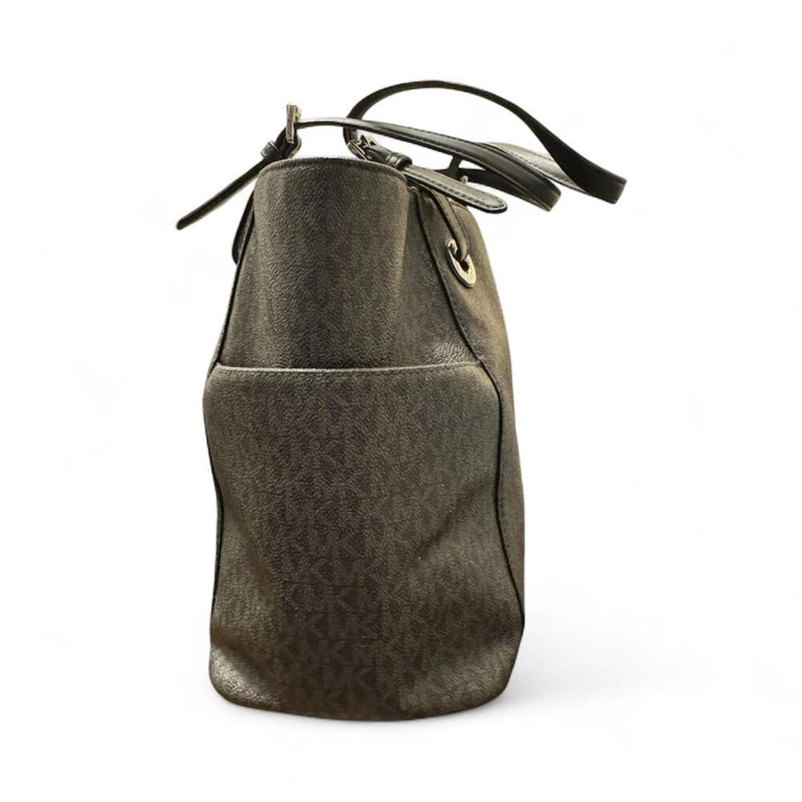 Michael Kors Mk Logo East/West Signature Tote - Thumbnail 3