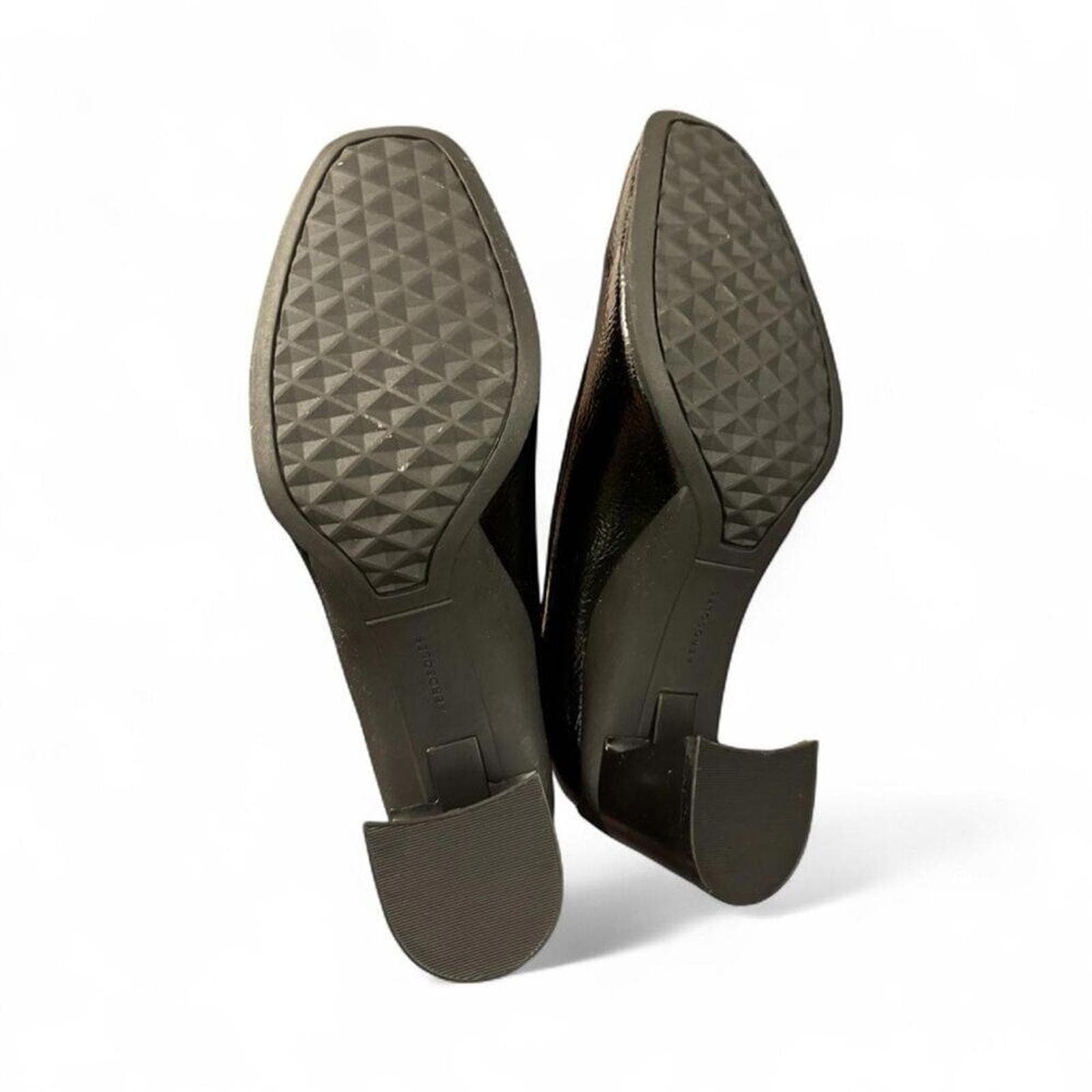 AEROSOLES Shiny Black Women's Loafers - Thumbnail 5