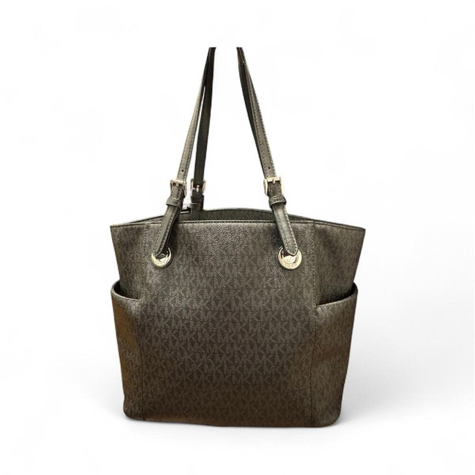 Michael Kors Mk Logo East/West Signature Tote - Thumbnail 2