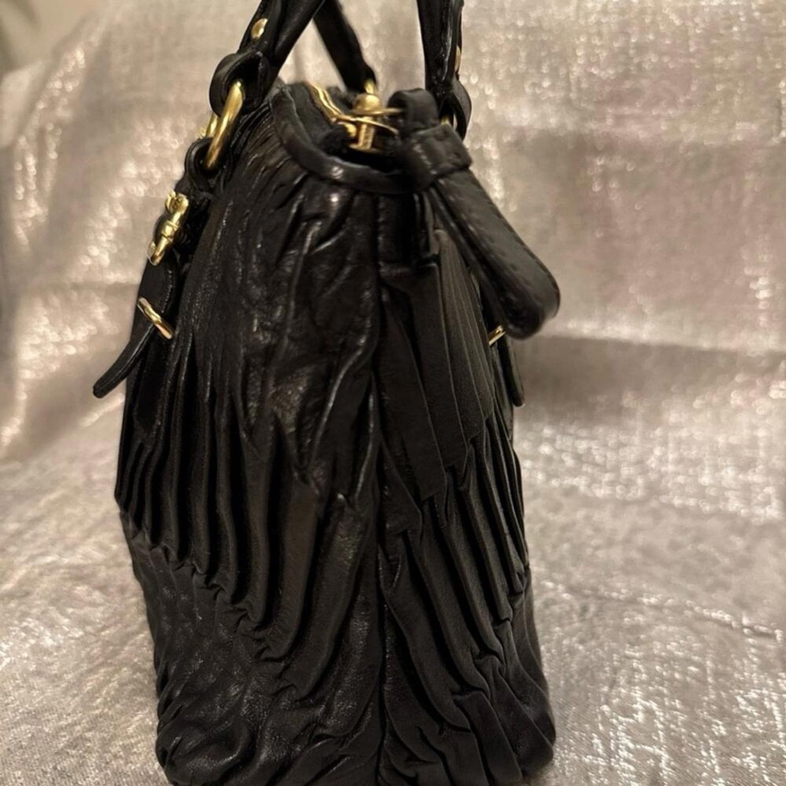 Coach Madison Gathered Leather Small Bag - Thumbnail 5