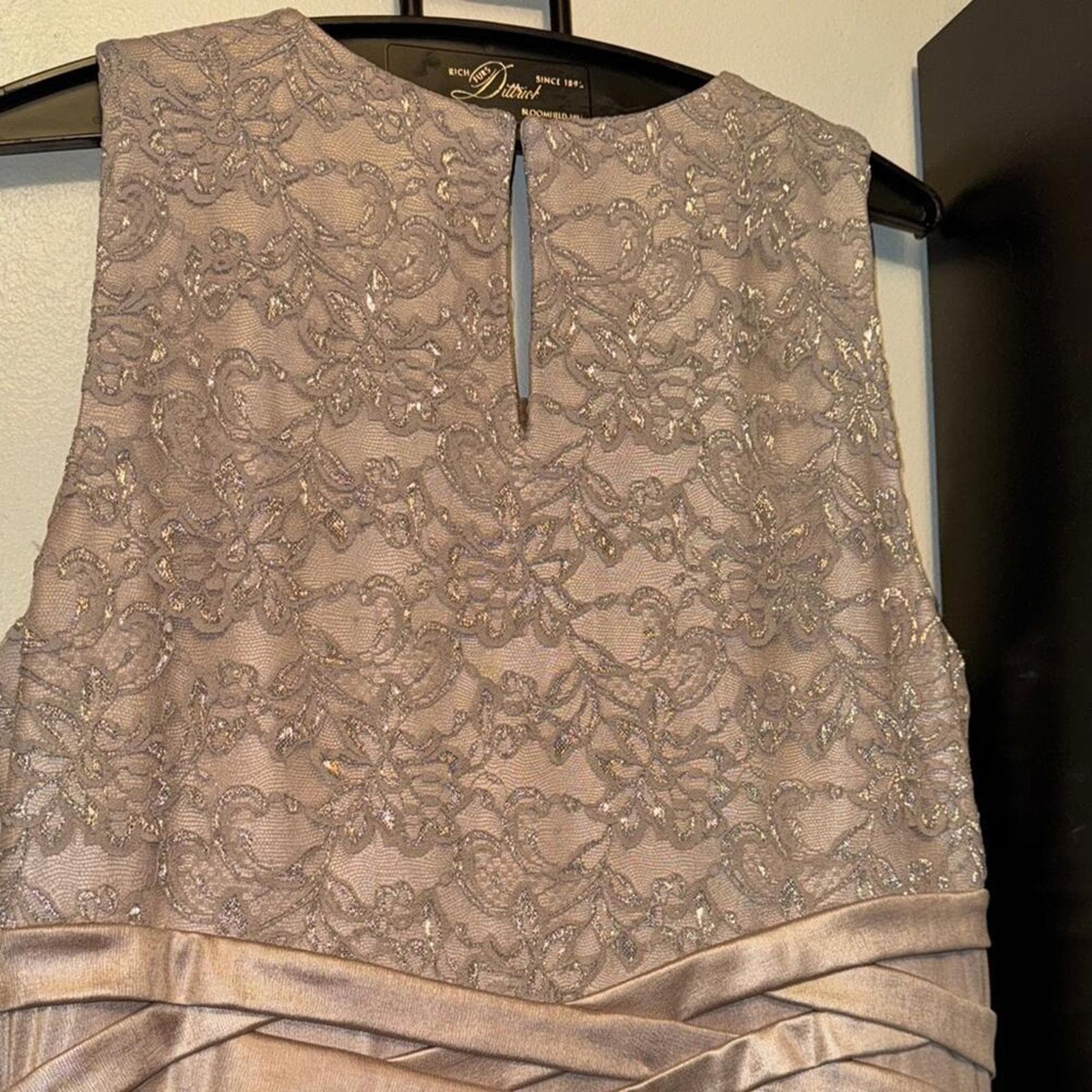 Elegant Sequin Bodice Maxi Dress - Thumbnail 7